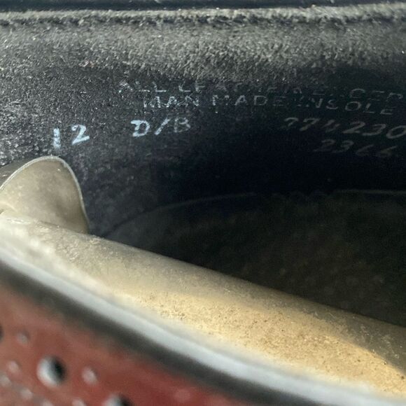 Classic Brown Leather Oxfords - Picture 3 of 8